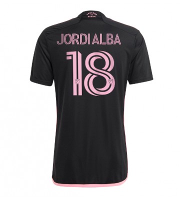 Inter Miami Jordi Alba #18 Bortatröja 2024-25 Kortärmad